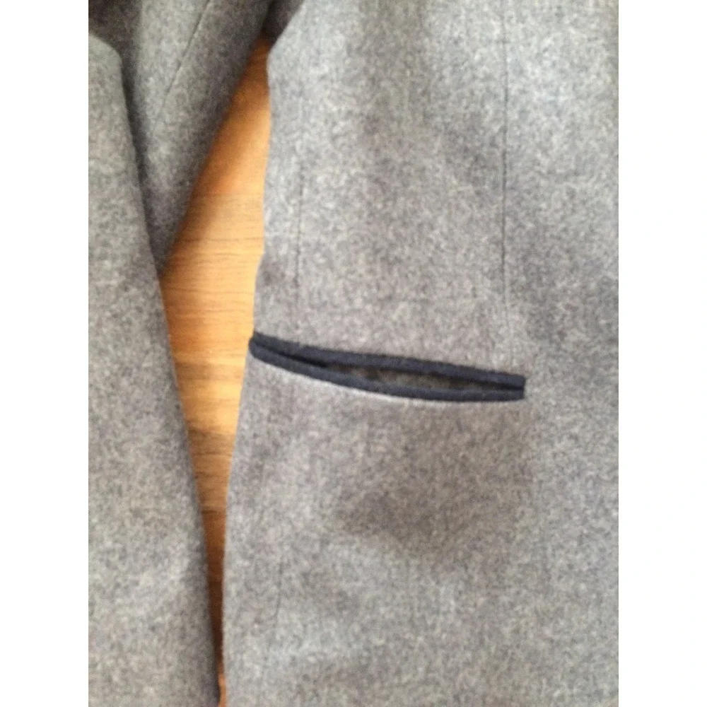 Steinadler Echter Österreichischer Loden Gray‎ Virgin Wool Lined Sz 48 Blazer